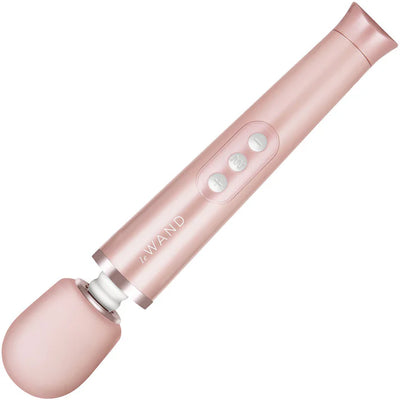 Le Wand Petite Rechargeable Massager in Rose Gold