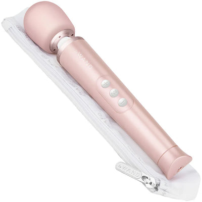 Le Wand Petite Rechargeable Massager in Rose Gold
