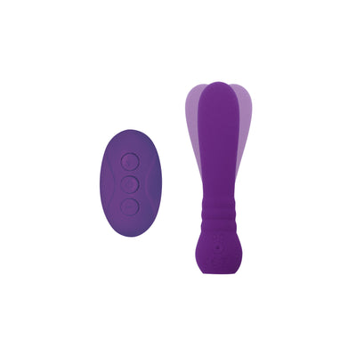 Vibense Magic Bullet Massage Vibrator with Remote in Purple