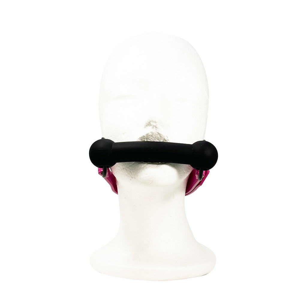 Silicone Bite Gag by Fetish Pleasure Play in Pink