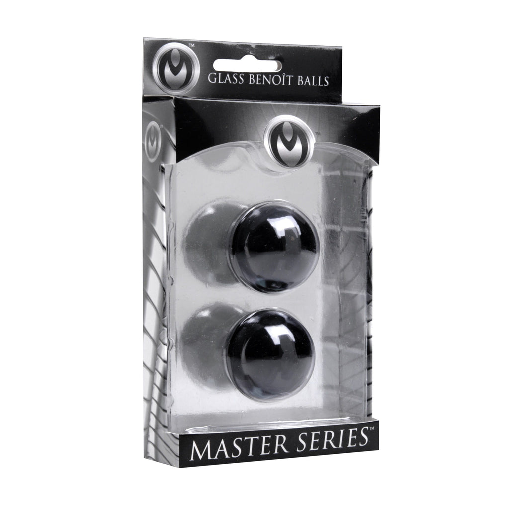 Master Series Jaded Glass Ben Wa Balls