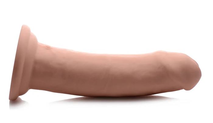 Swell Inflatable & Vibrating 7 Inch Dildo With Suction Cup