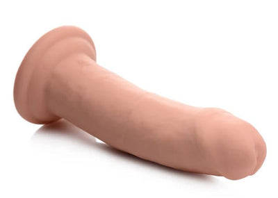 Swell Inflatable & Vibrating 7 Inch Dildo With Suction Cup