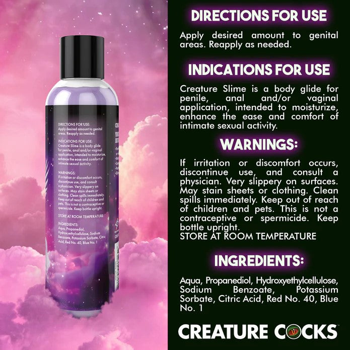Creature Slime 8oz Purple Slime Water-Based Lubricant