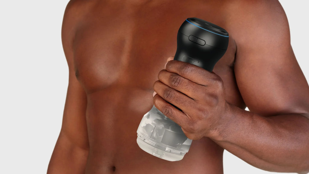 Kiiroo PowerBlow & Feel Pocket Stroker Crystal Combo Set