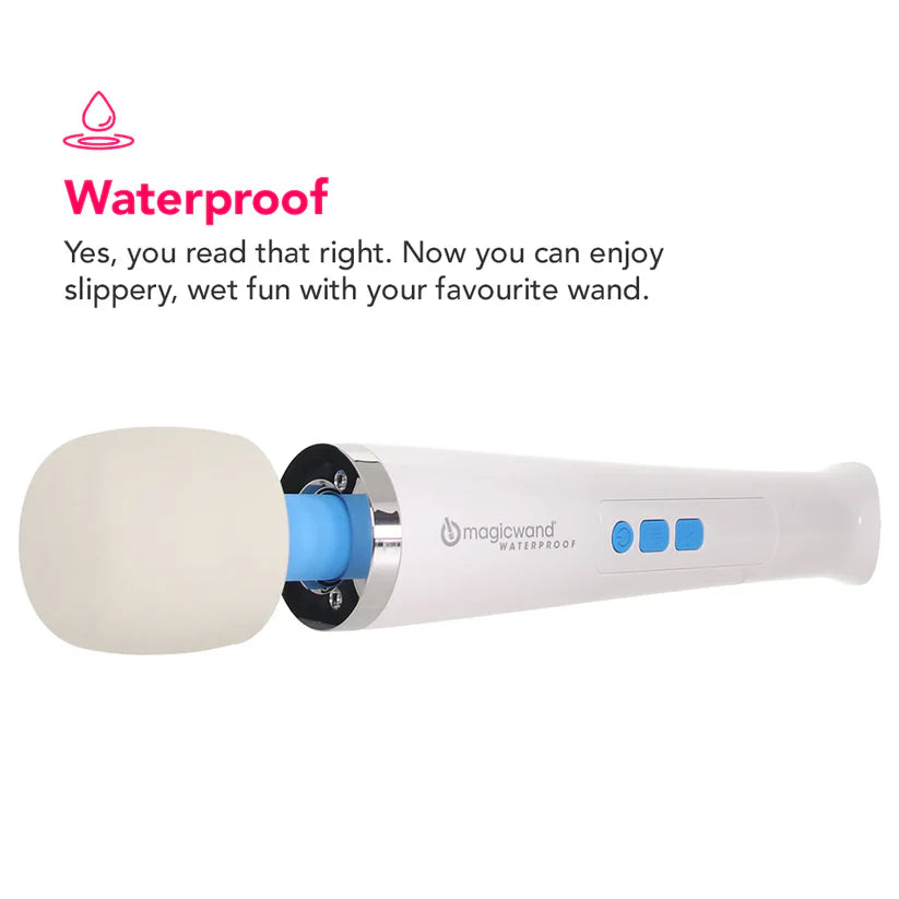 Magic Wand Waterproof Rechargeable Cordless Vibrator