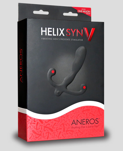 The Aneros Helix SYN V Prostate Stimulating Vibrator is the powerful version of this popular model, with focused stimulation and superior responsiveness.