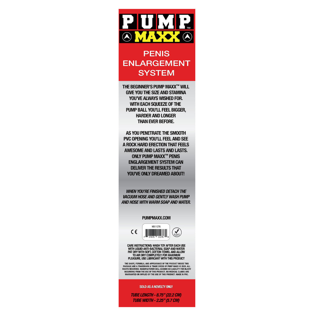 Pump Maxx Basic Penis Pump - Clear