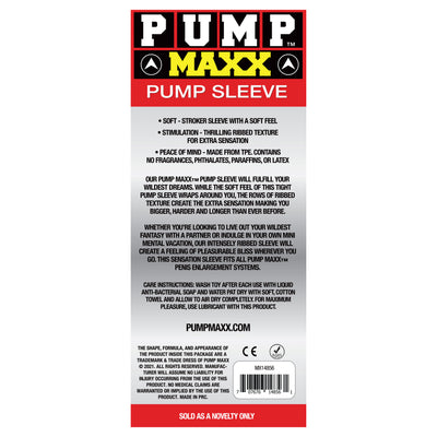Pump Maxx Vagina Sleeve