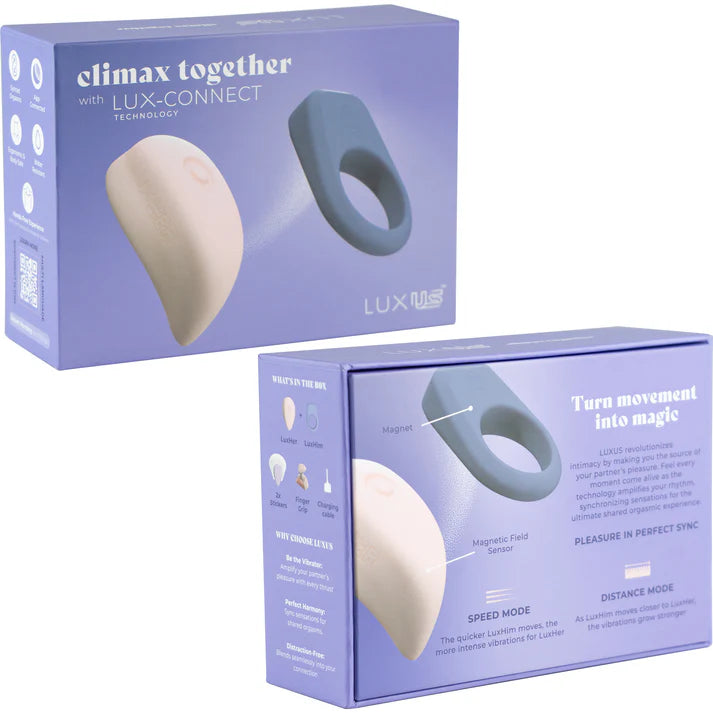 Kiiroo Luxus Interactive His and Hers App Controlled Couples Vibe Set