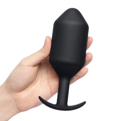 b-Vibe Snug Plug 4 Weighted - Black