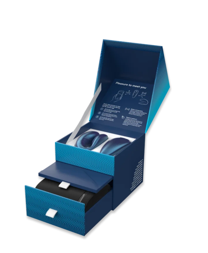 Chorus by We-Vibe Couples Vibrator in Cosmic Blue