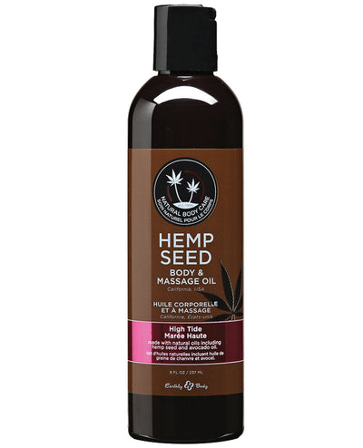 Hemp Seed High Tide Massage Oil - 8 oz
