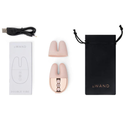 Le Wand Double Vibe in Rose Gold