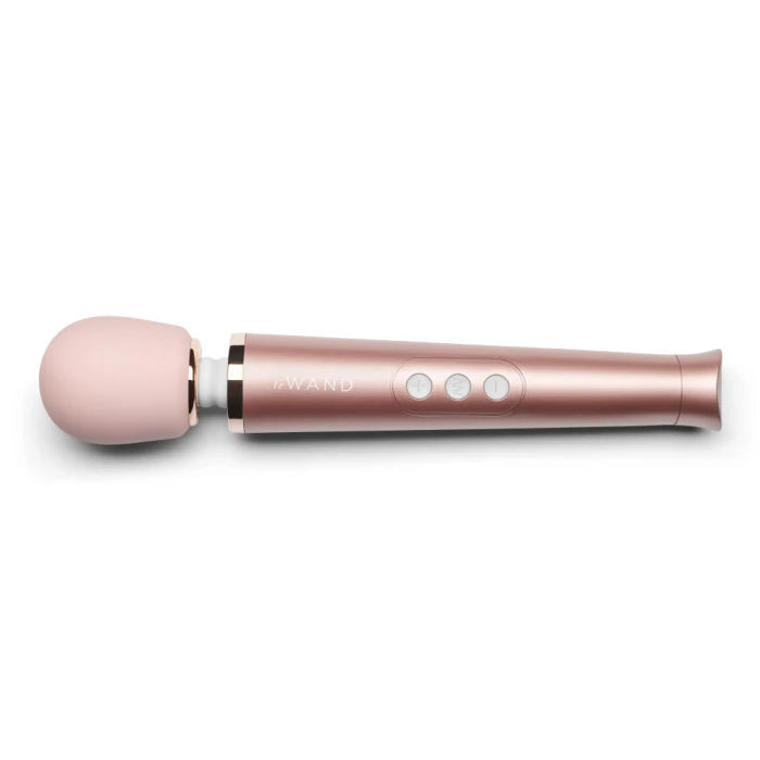 Le Wand Petite Rechargeable Massager in Rose Gold