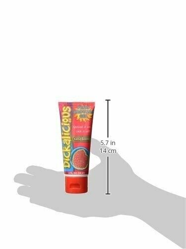 Dickalicious Raspberry Penis Arousal Gel - 2 oz