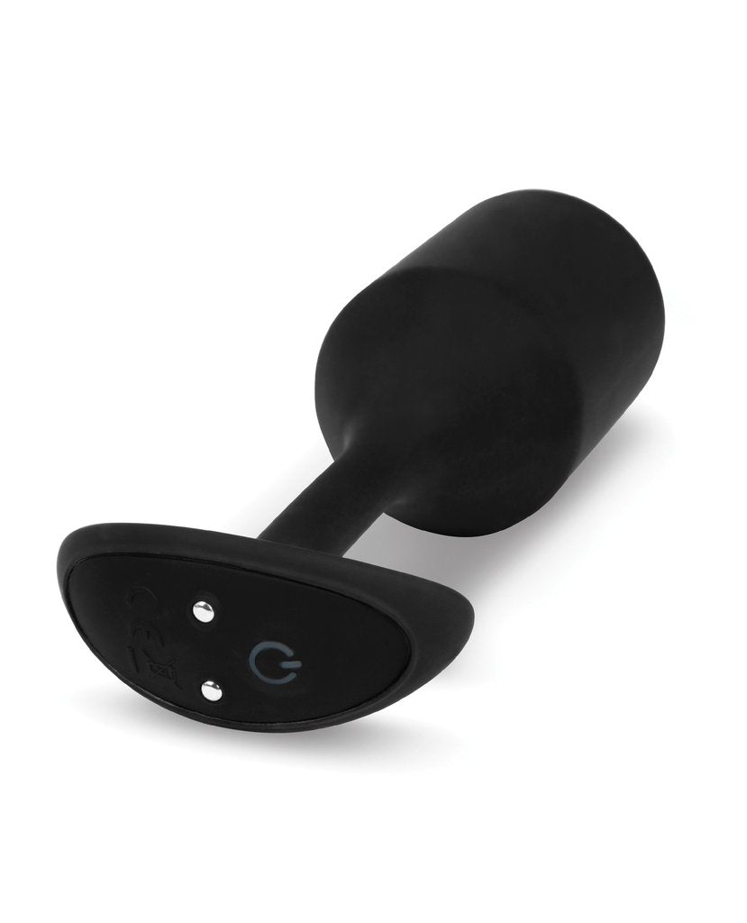 b-Vibe Vibrating Weighted Snug Plug XL - Black