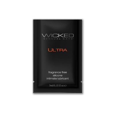 Wicked Ultra Silicone Lubricant Foil Pack
