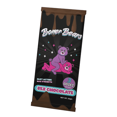 Boner Bears Male Enhancement Sex Chocolate- 1 Bar