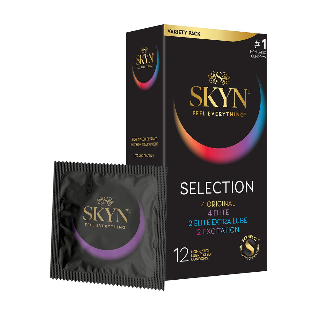 Lifestyles SKYN Latex-Free Lubricated Condoms Selection Pack