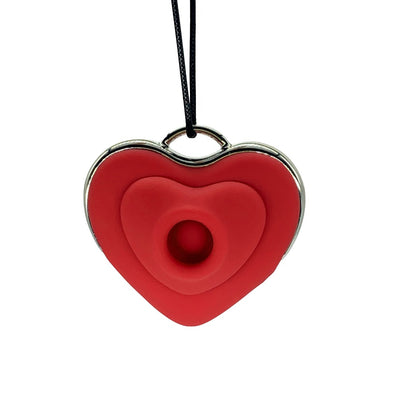 Le Heart Suction Vibe in Red