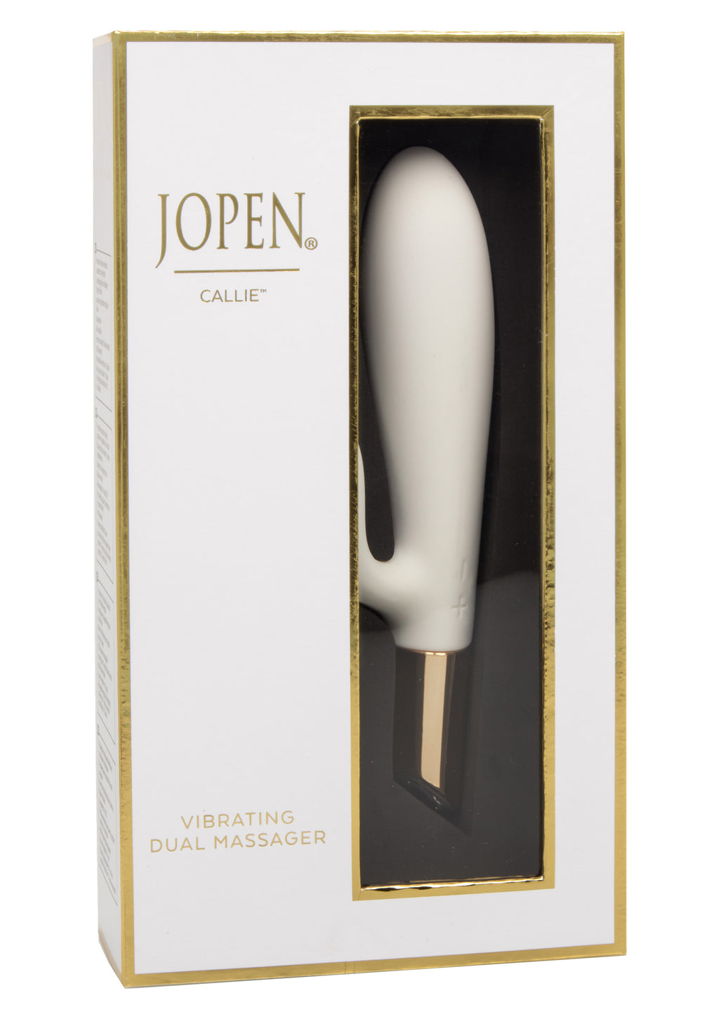 Get the Callie By Jopen Vibrating Dual Massager at Castle Megastore Get the Callie By Jopen Vibrating Dual Massager at Castle Megastore