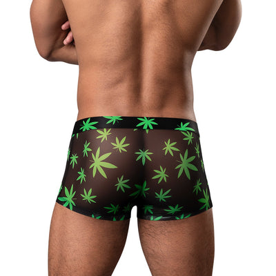 Hazy Dayz Black Light Stoner Underwear Trunks by Male Power S/M