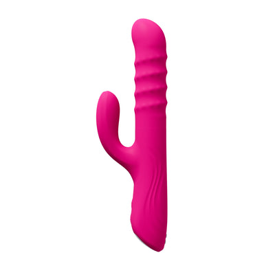 Lovense Velvo Rolling Bead Rabbit Vibrator with Dual Control & App Sync