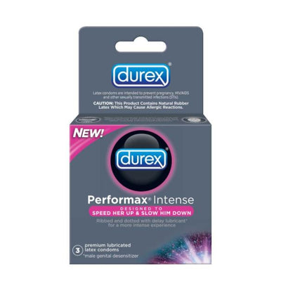 Durex Performax Intense Condoms - 3PK