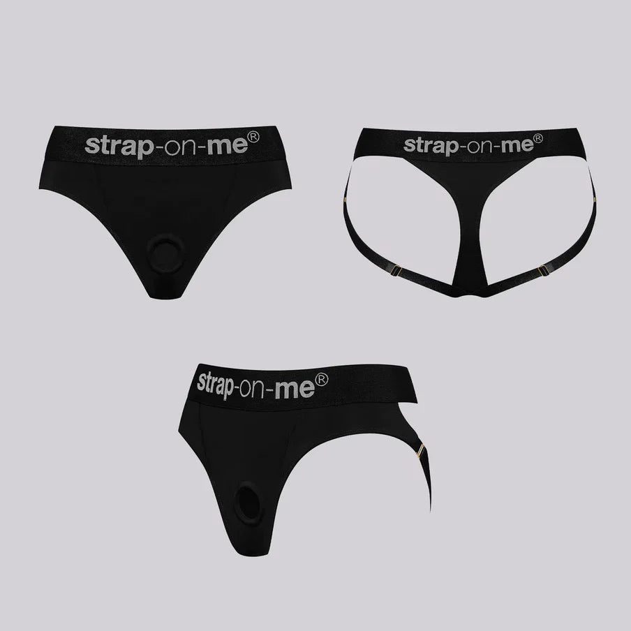Strap-On-Me Harness Heroine in Black