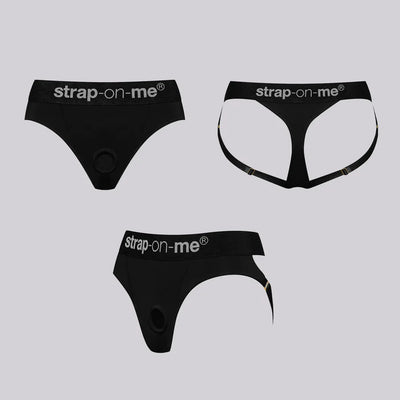 Strap-On-Me Harness Heroine in Black