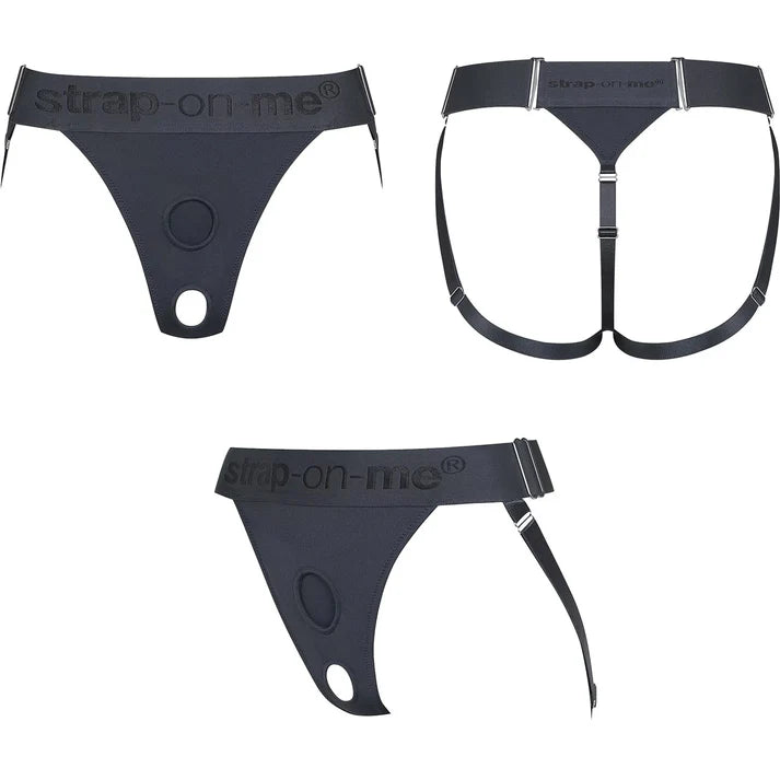 Lingerie Unique Strap-On Harness in Gray / One Size by Strap-On-Me