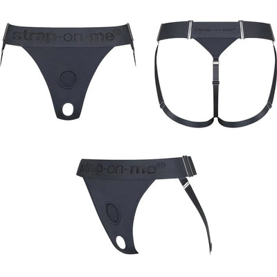 Lingerie Unique Strap-On Harness in Gray / One Size by Strap-On-Me