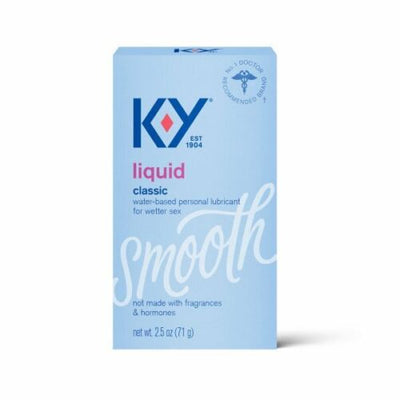 K-Y Personal Natural Liquid Lube - 2.5 oz