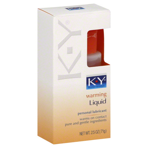 K-Y Personal Lube Warming Liquid - 2.5 oz