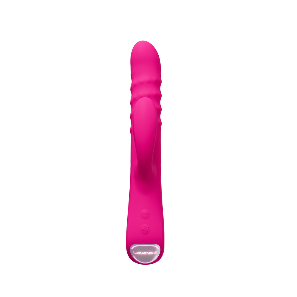 Lovense Velvo Rolling Bead Rabbit Vibrator with Dual Control & App Syn Lovense Velvo Rolling Bead Rabbit Vibrator with Dual Control & App Syn