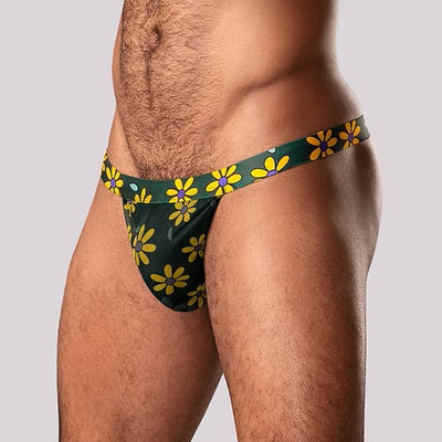 Flower Power Men's Thong by Male Power S/M