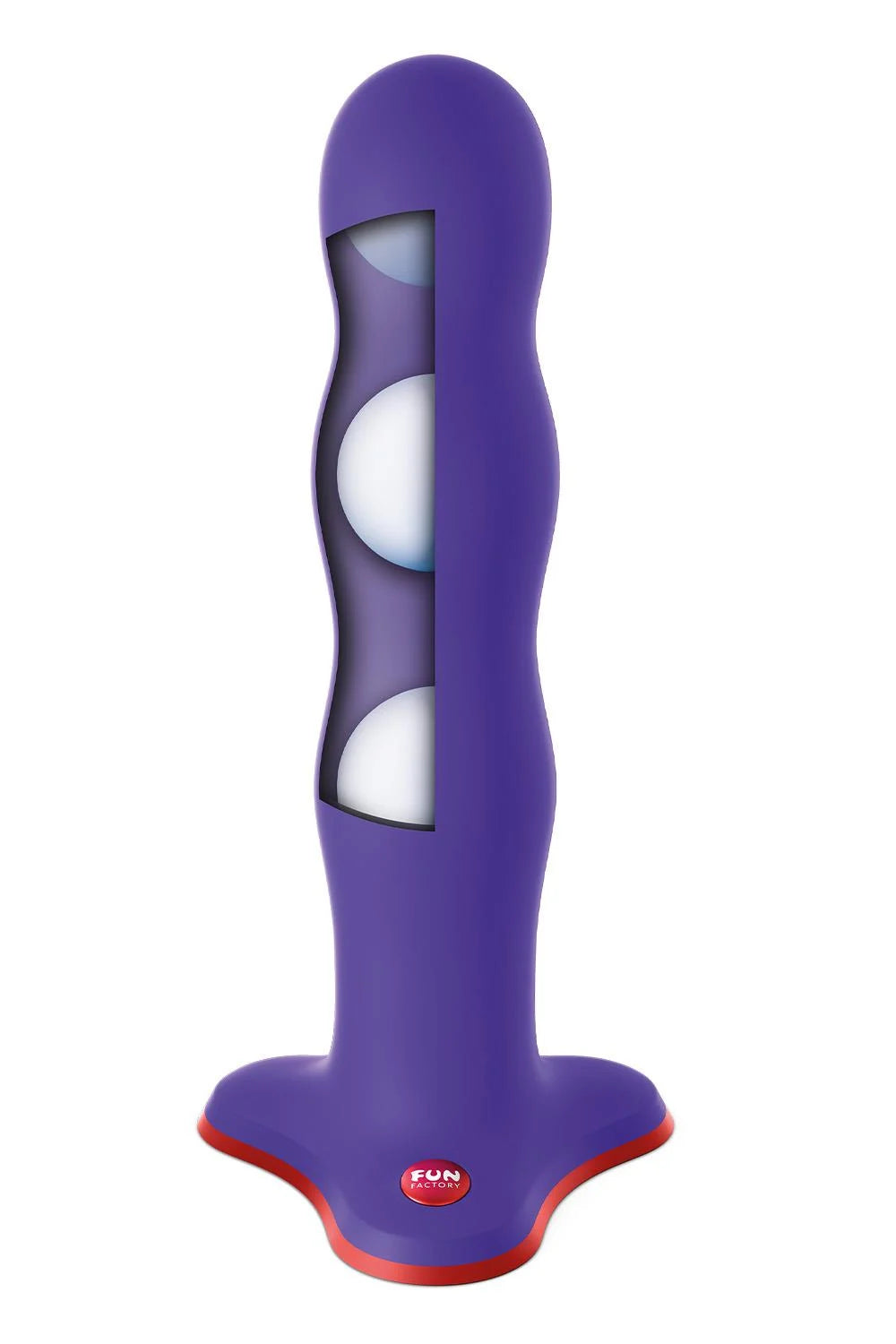 Fun Factory Bouncer Dildo in Flashy Purple Fun Factory Bouncer Dildo in Flashy Purple