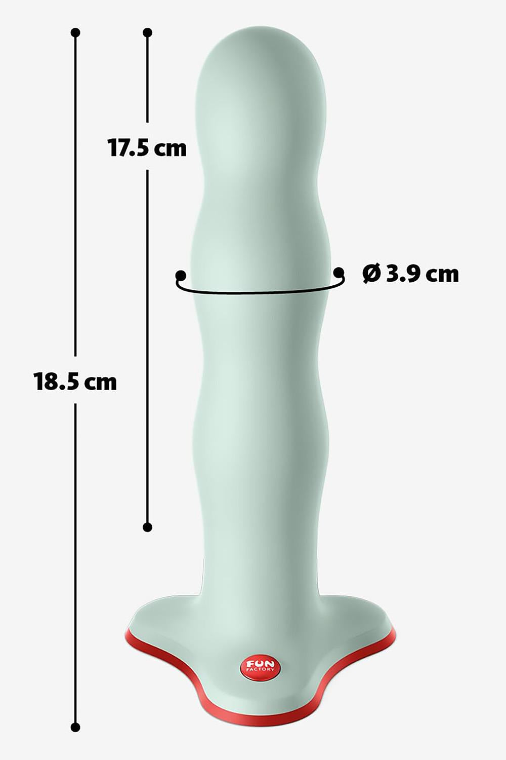 Fun Factory Bouncer Dildo in Sage Green