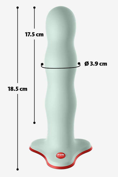 Fun Factory Bouncer Dildo in Sage Green