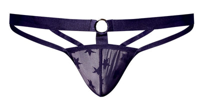 Love Star Thong with Ring, Purple