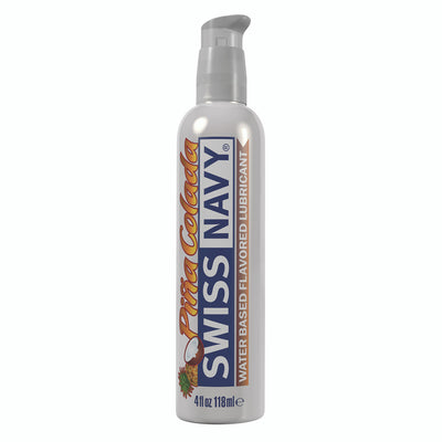 Swiss Navy Water-Based Pina Colada Lubricant - 4 oz