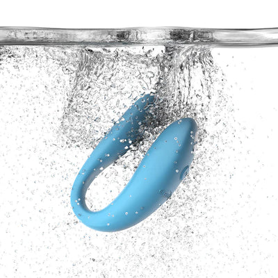 We-Vibe Sync Go Couples Vibrator - Light Turquoise