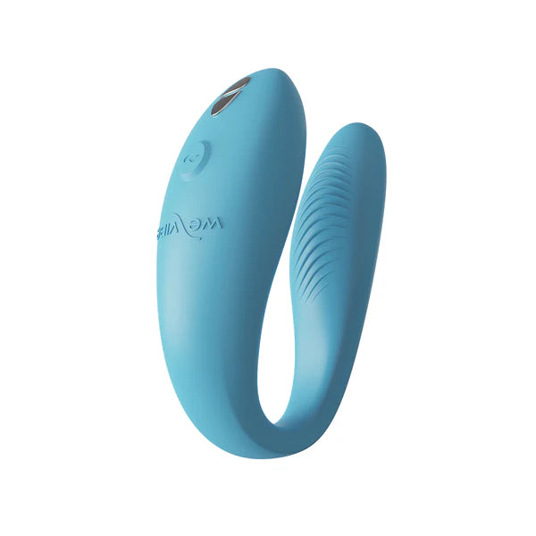 We-Vibe Sync Go Couples Vibrator - Light Turquoise