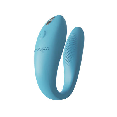 We-Vibe Sync Go Couples Vibrator - Light Turquoise