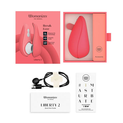 Womanizer Liberty 2 in Vibrant Rose