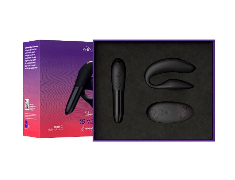 We-Vibe 15th Anniversary Collection Vibrator Set - Sync 2 & Tango X We-Vibe 15th Anniversary Collection Vibrator Set - Sync 2 & Tango X