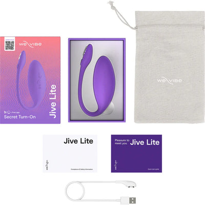 Jive Lite Egg Vibrator by We-Vibe in Purple