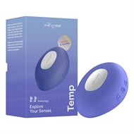We-Vibe Temp Heating and Cooling Lay-on Vibrator in Lavender Blue