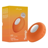 We-Vibe Temp Heating and Cooling Lay-on Vibrator in Tangerine